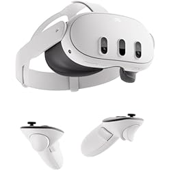 Bundle of Meta Quest 3 512GB— Breakthrough Mixed Reality — Powerful Performance (Renewed Premium) + Meta Quest Link Cable - Virtual Reality Headset Cable for Quest - 16FT (5M) - PC VR